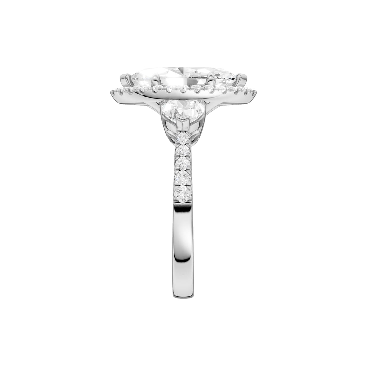 14K 3.00 CT Lab Grown Diamond Ring