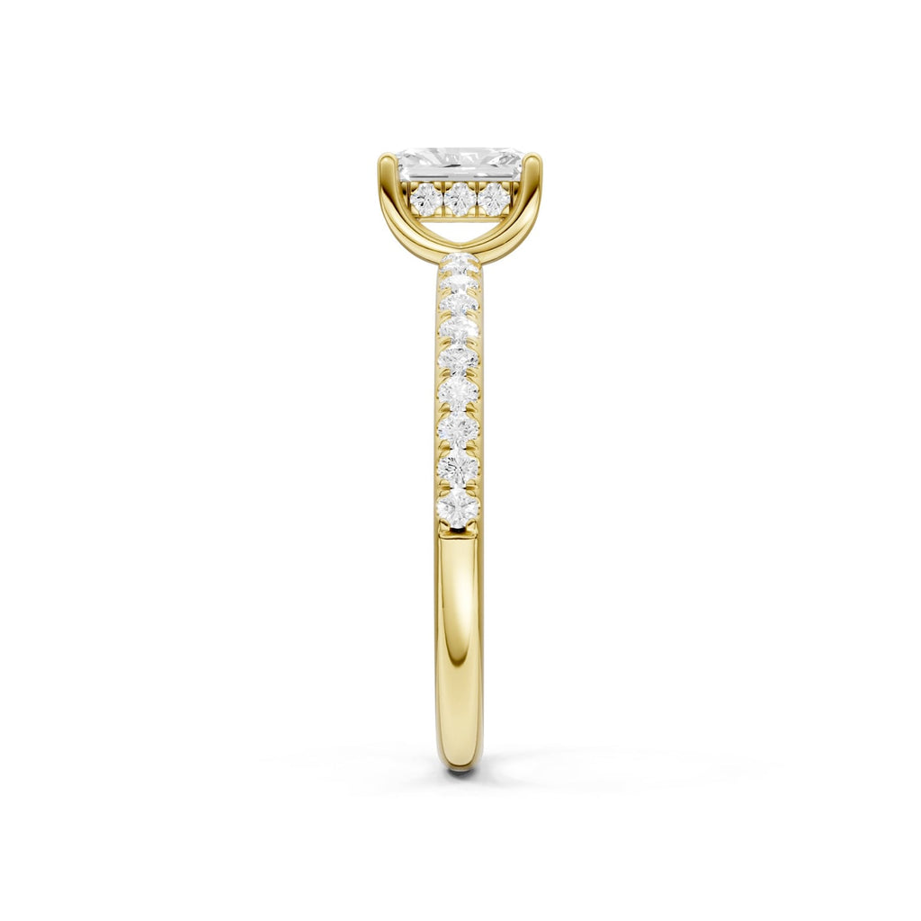 14K 0.75 CT Lab Grown Diamond Ring