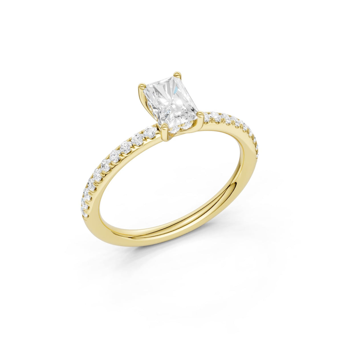 14K 0.75 CT Lab Grown Diamond Ring