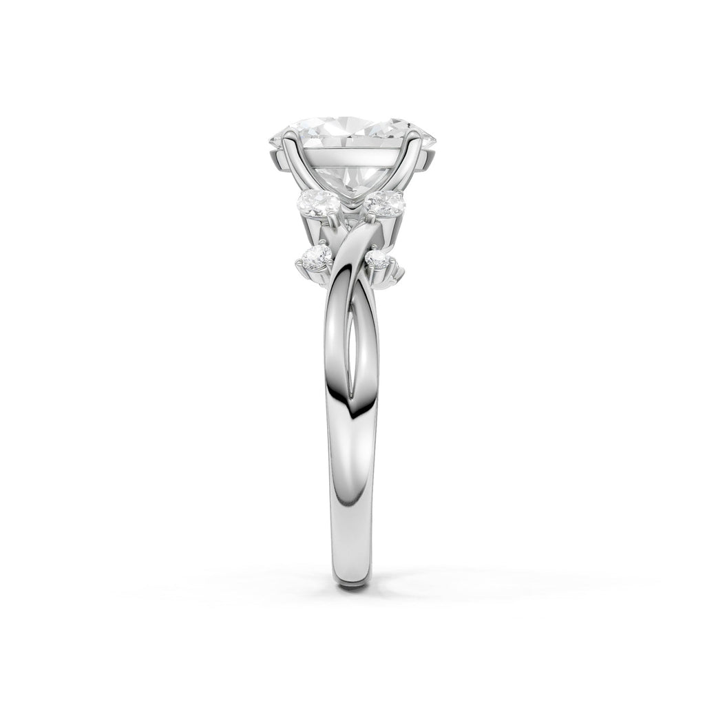 14K 1.75 CT Lab Grown Diamond Ring
