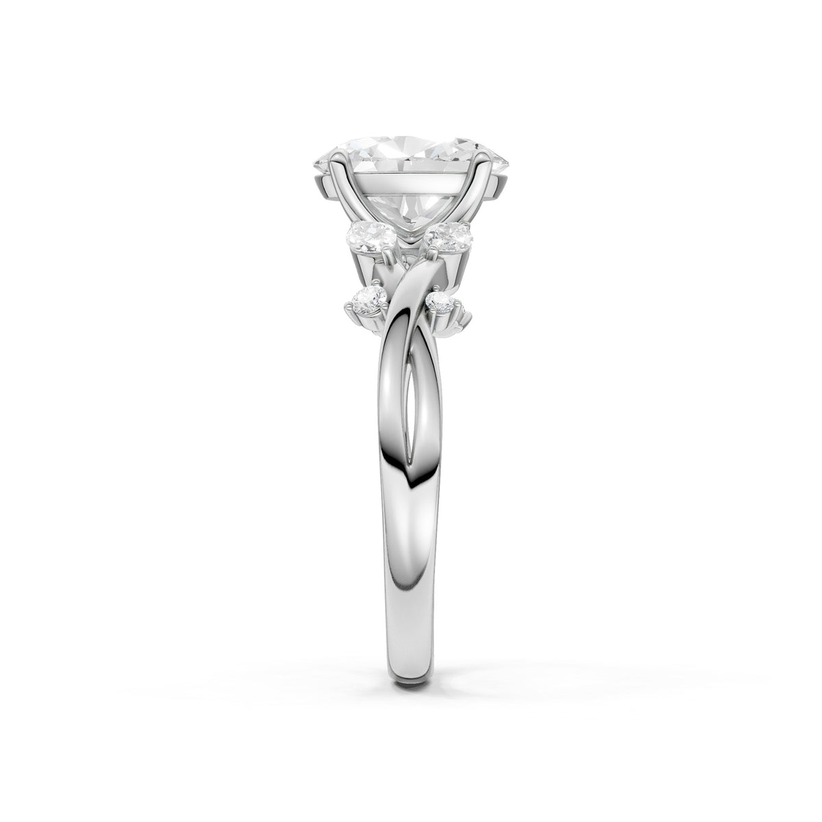 14K 1.75 CT Lab Grown Diamond Ring