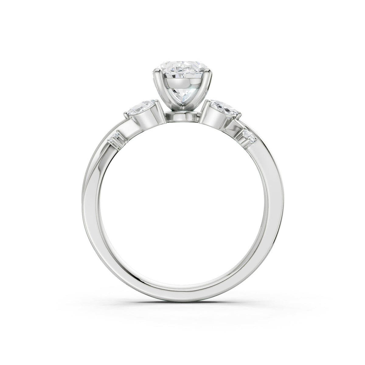 14K 1.75 CT Lab Grown Diamond Ring