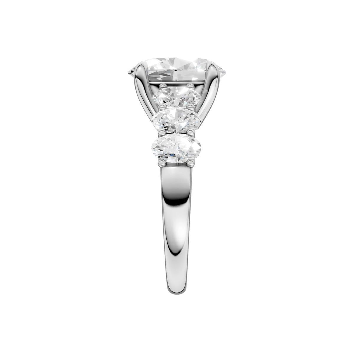 14K 4.00 CT Lab Grown Diamond Ring