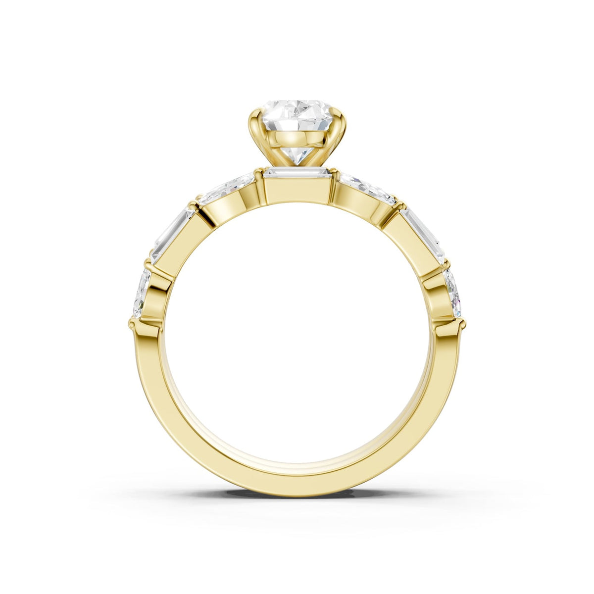 14K 2.00 CT Lab Grown Diamond Bridal Set