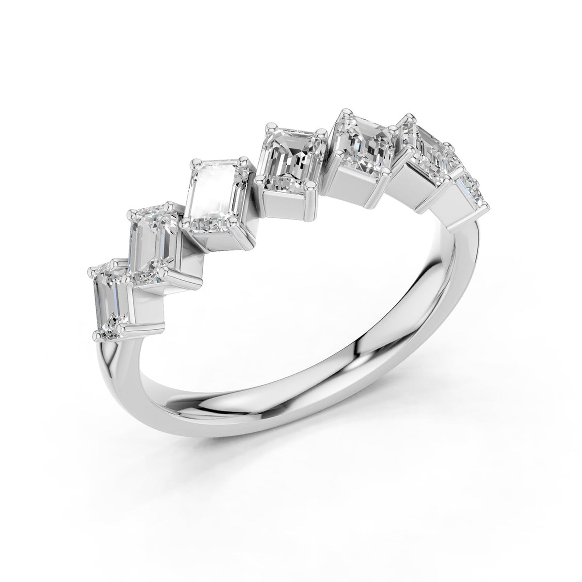 14K 1.00 CT Lab Grown Diamond Band