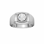 14K 1.50 CT Lab Grown Diamond Men's Ring