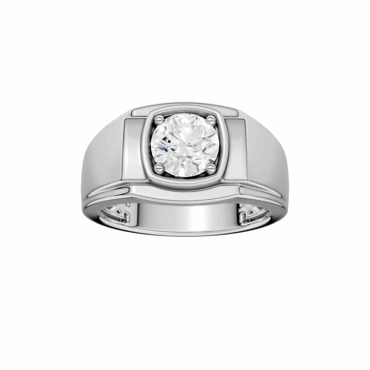 14K 1.50 CT Lab Grown Diamond Men's Ring