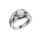 14K 1.50 CT Lab Grown Diamond Men's Ring