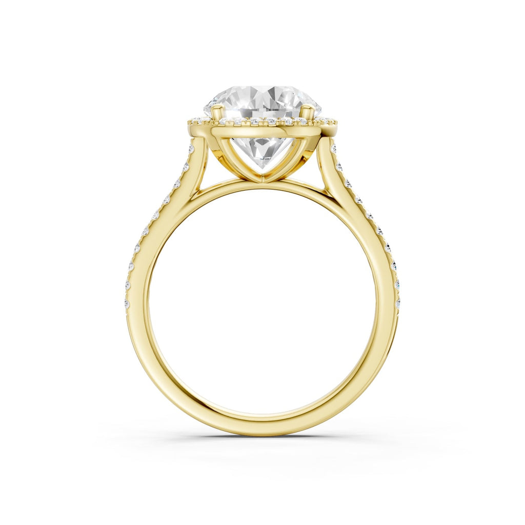 14K 3.33 CT Lab Grown Diamond Ring