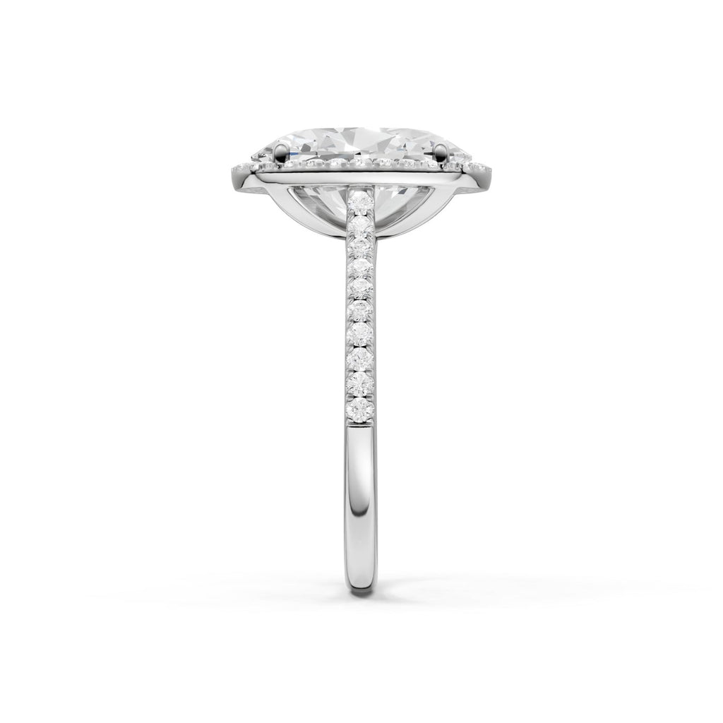 14K 3.33 CT Lab Grown Diamond Ring
