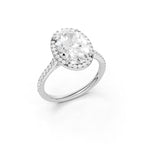 14K 3.33 CT Lab Grown Diamond Ring