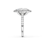 14K 5.50 CT Lab Grown Diamond Ring