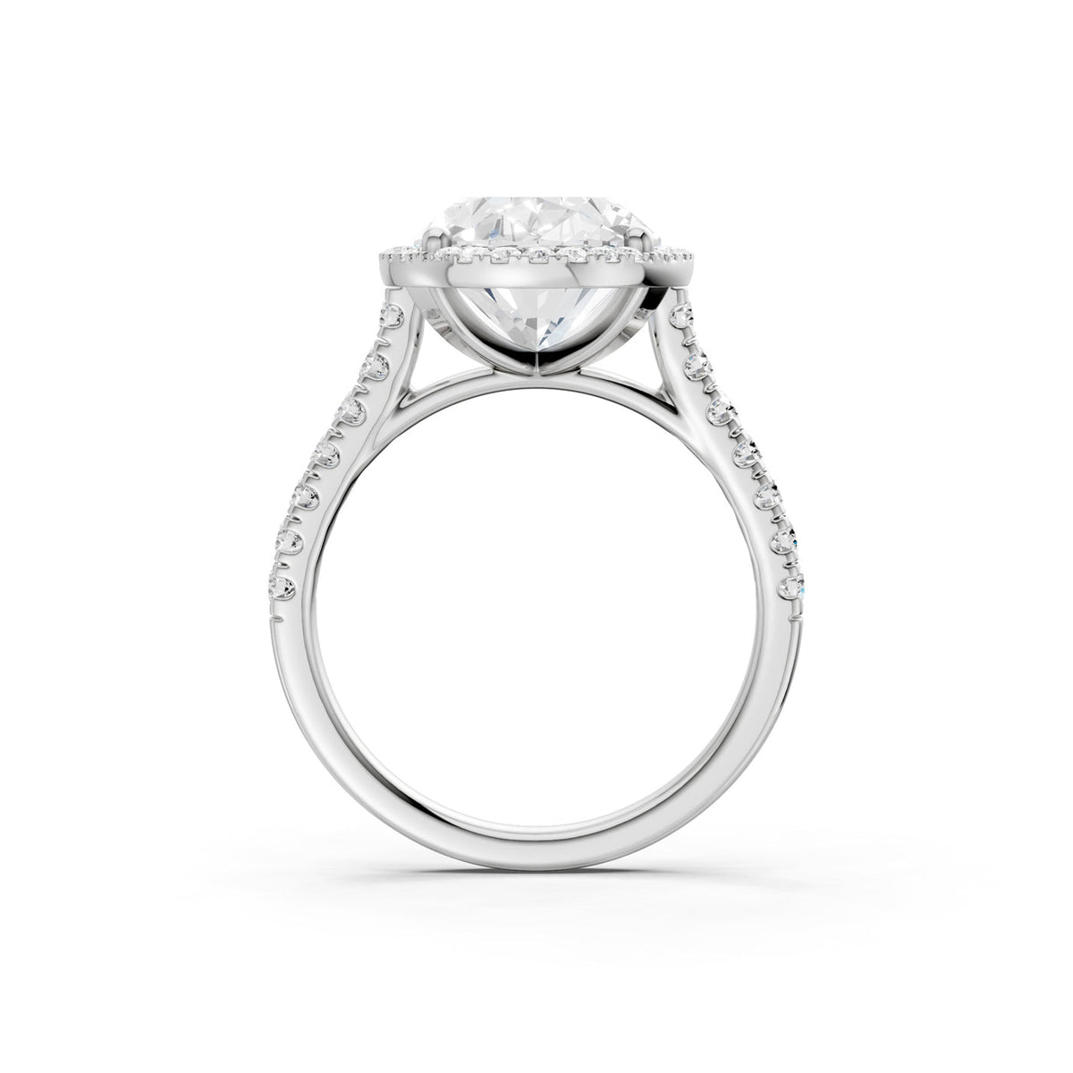 14K 5.50 CT Lab Grown Diamond Ring