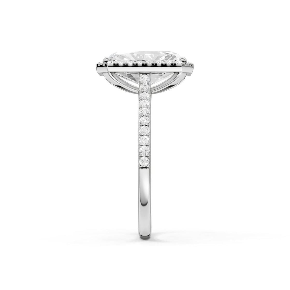 14K 3.33 CT Lab Grown Diamond Ring