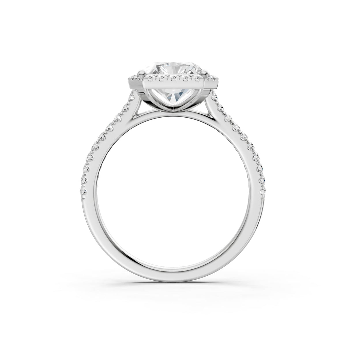 14K 3.33 CT Lab Grown Diamond Ring