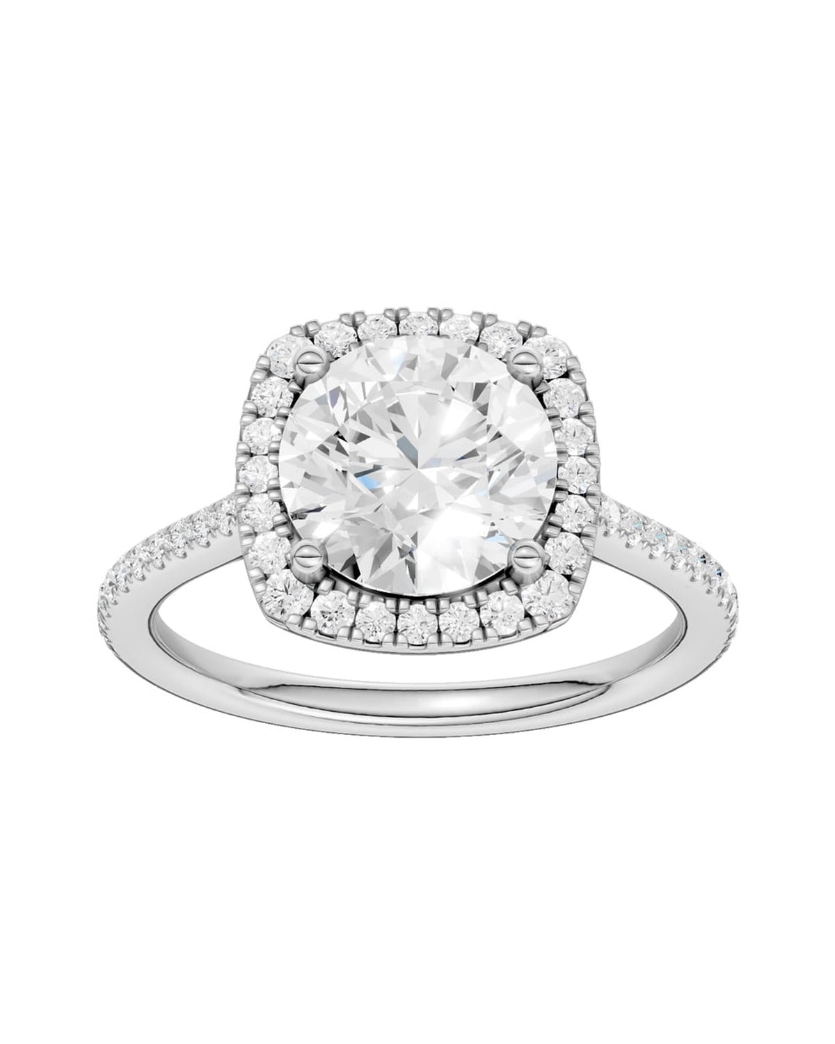 14K 2.33 CT Lab Grown Diamond Ring