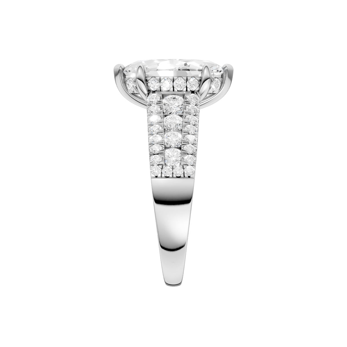 14K 3.00 CT Lab Grown Diamond Ring