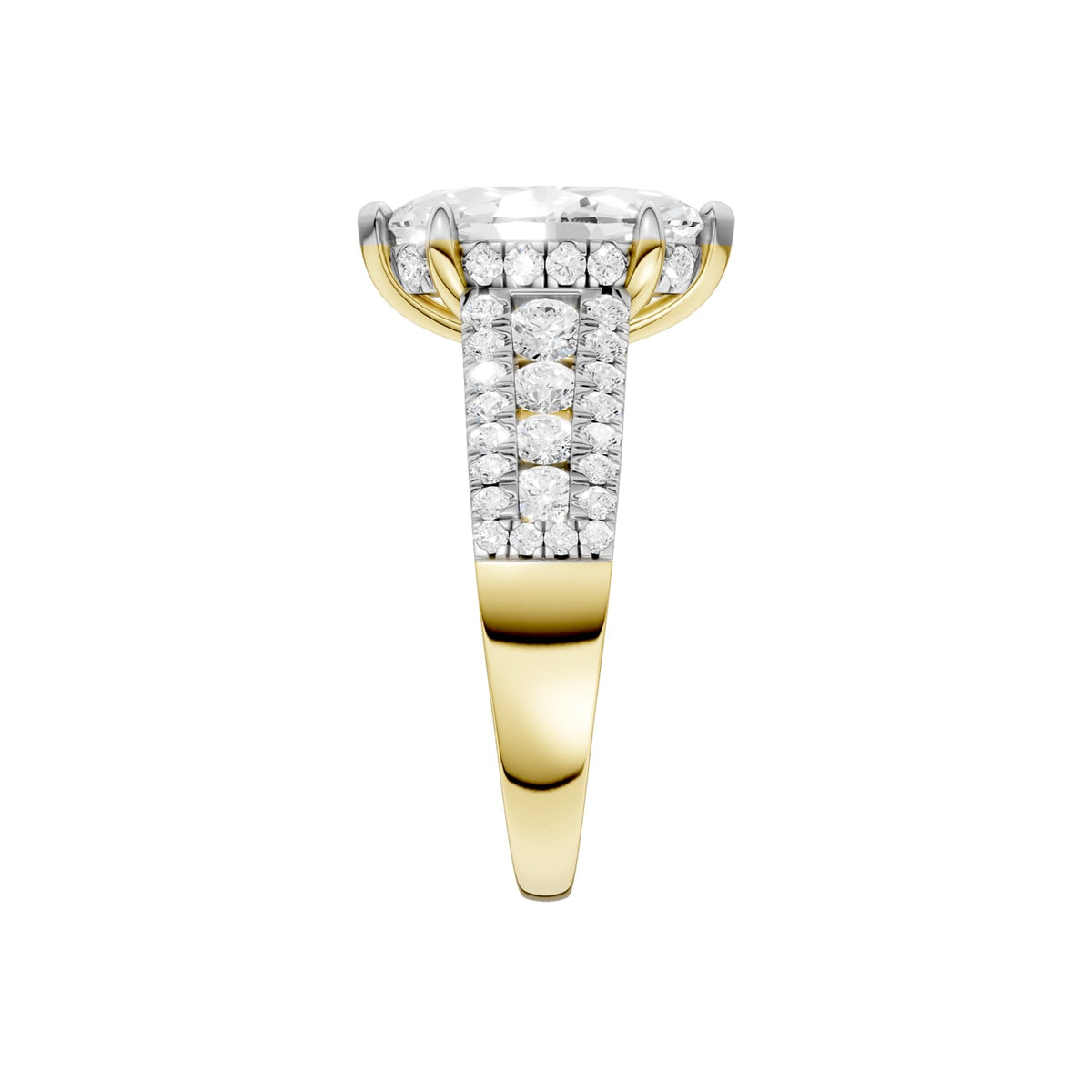 14K 3.00 CT Lab Grown Diamond Ring