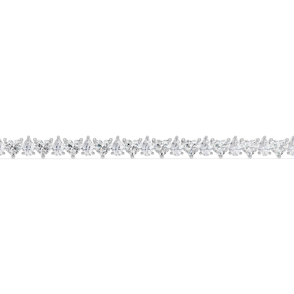 14K 17.00 CT Lab Grown Diamond Fashion Bracelet