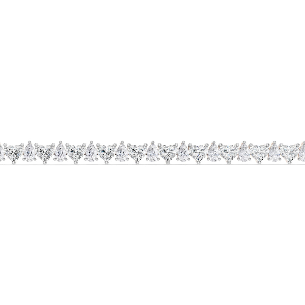 14K 17.00 CT Lab Grown Diamond Fashion Bracelet