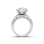 14K 9.00 CT Lab Grown Diamond Bridal Set