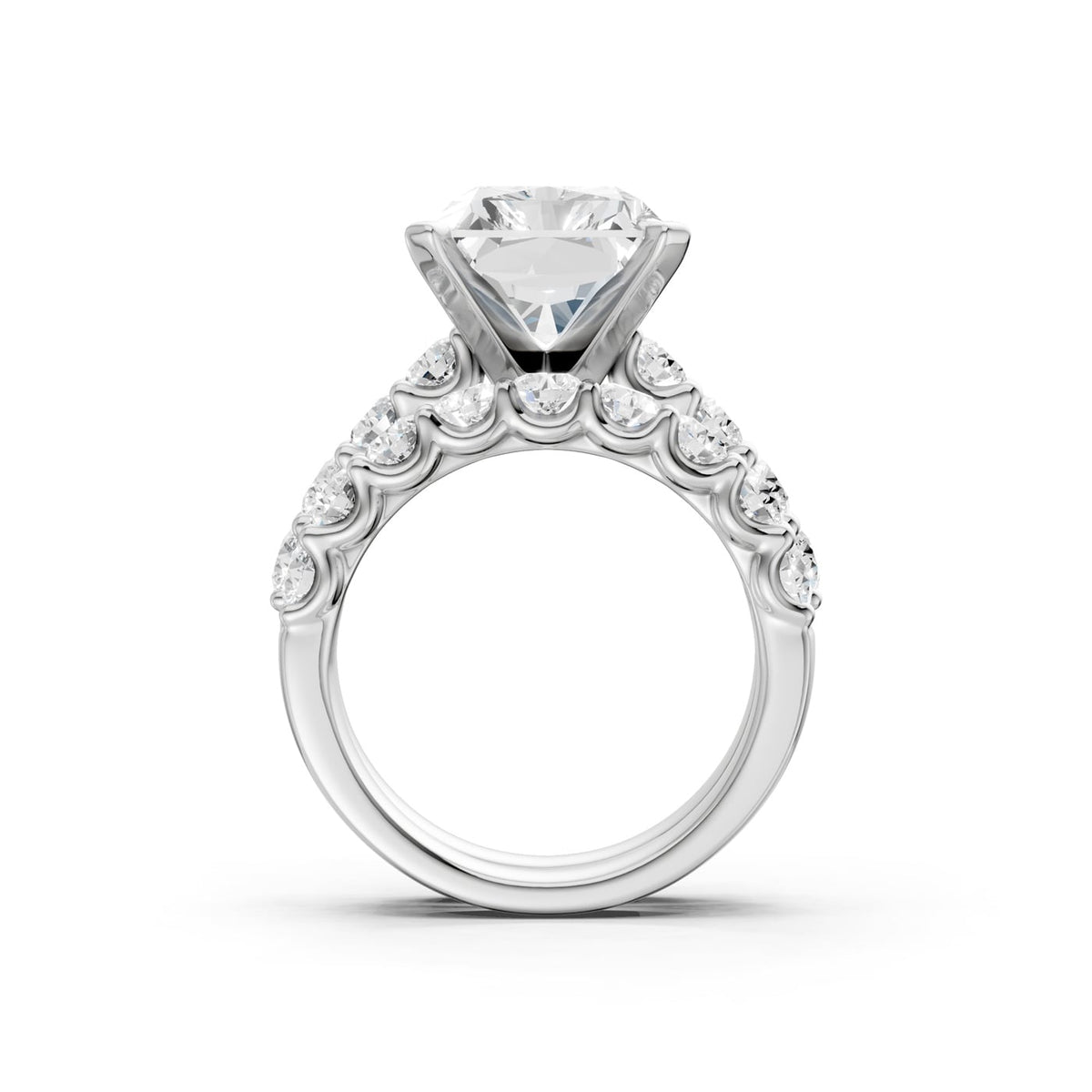 14K 9.00 CT Lab Grown Diamond Bridal Set
