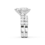 14K 9.00 CT Lab Grown Diamond Bridal Set