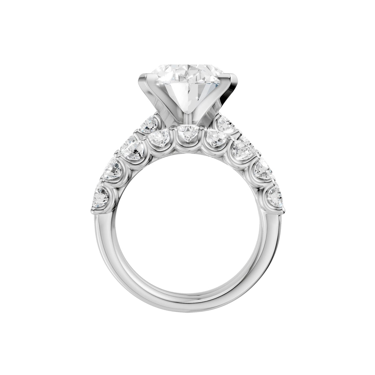14K 9.00 CT Lab Grown Diamond Bridal Set