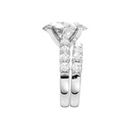14K 9.00 CT Lab Grown Diamond Bridal Set
