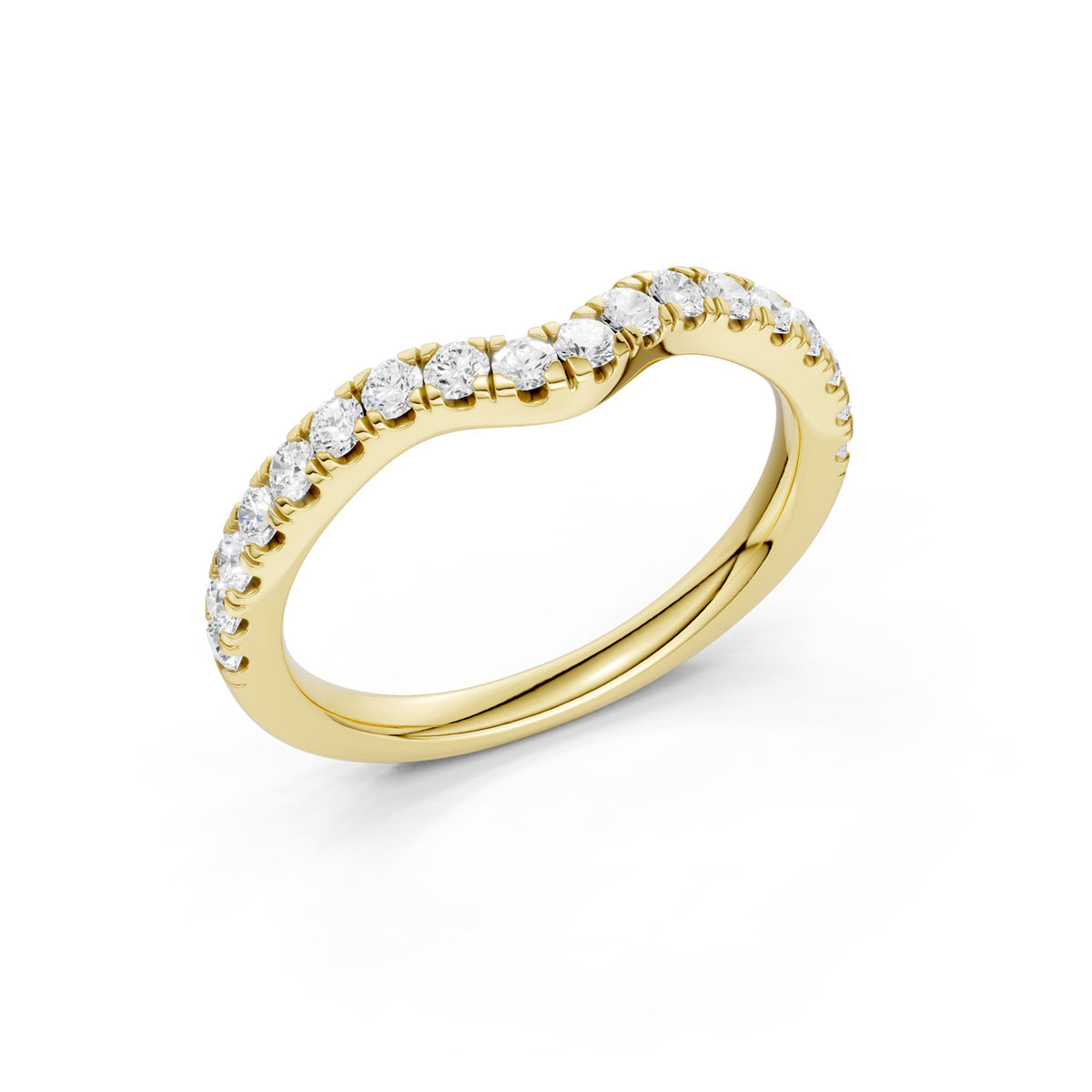 14K 0.40 CT Lab Grown Diamond Band