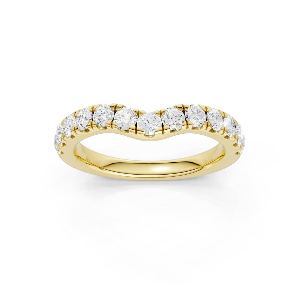 14K 0.75 CT Lab Grown Diamond Band