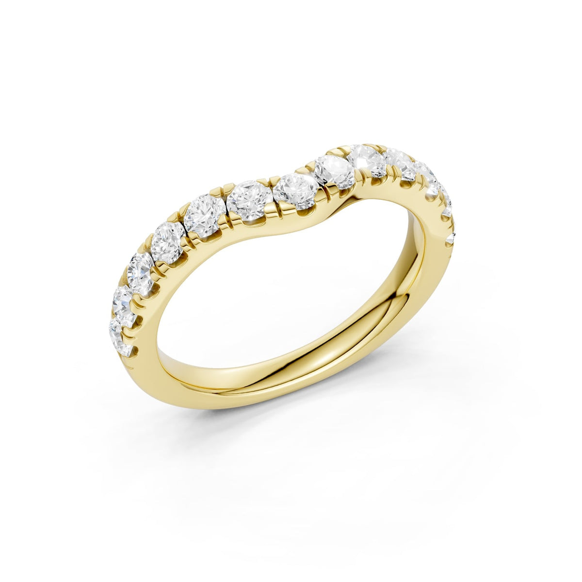 14K 0.75 CT Lab Grown Diamond Band