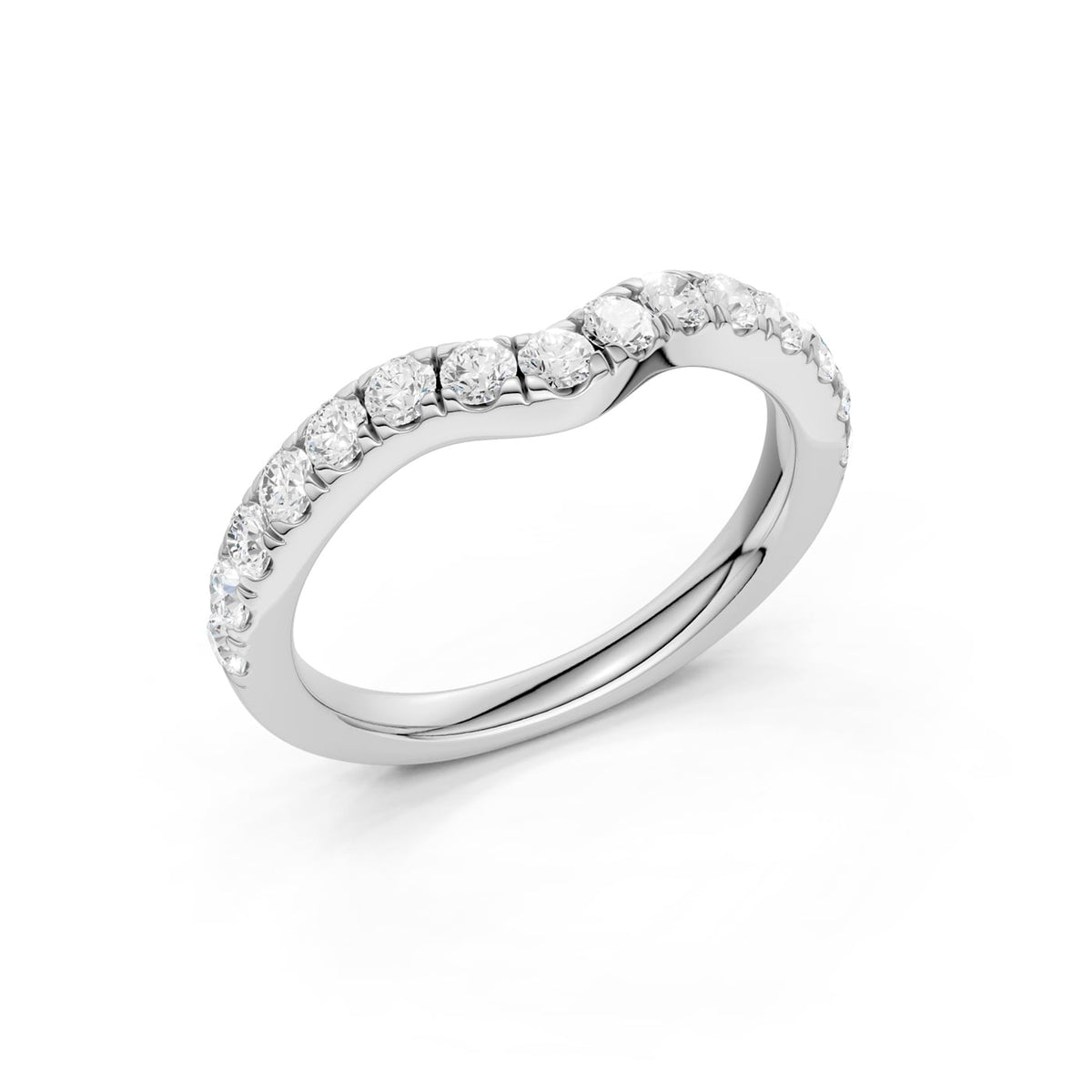 14K 0.60 CT Lab Grown Diamond Band