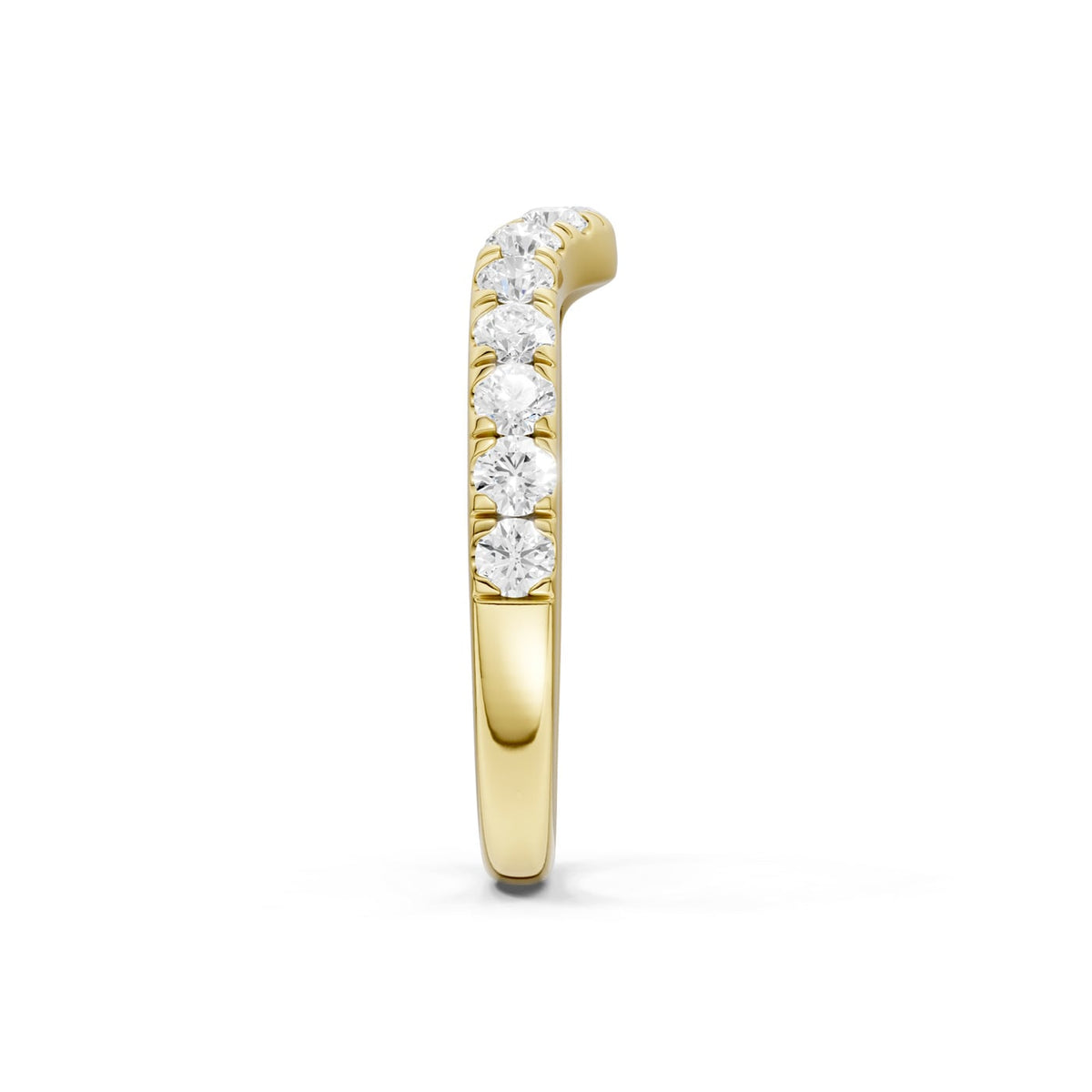 14K 0.60 CT Lab Grown Diamond Band