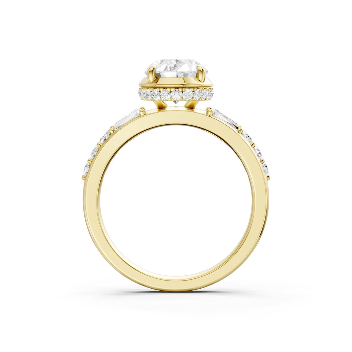 14K 2.50 CT Lab Grown Diamond Ring