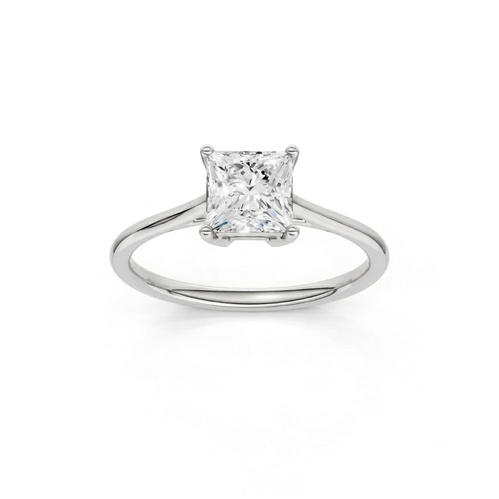 14K 1.00 CT Lab Grown Diamond Ring