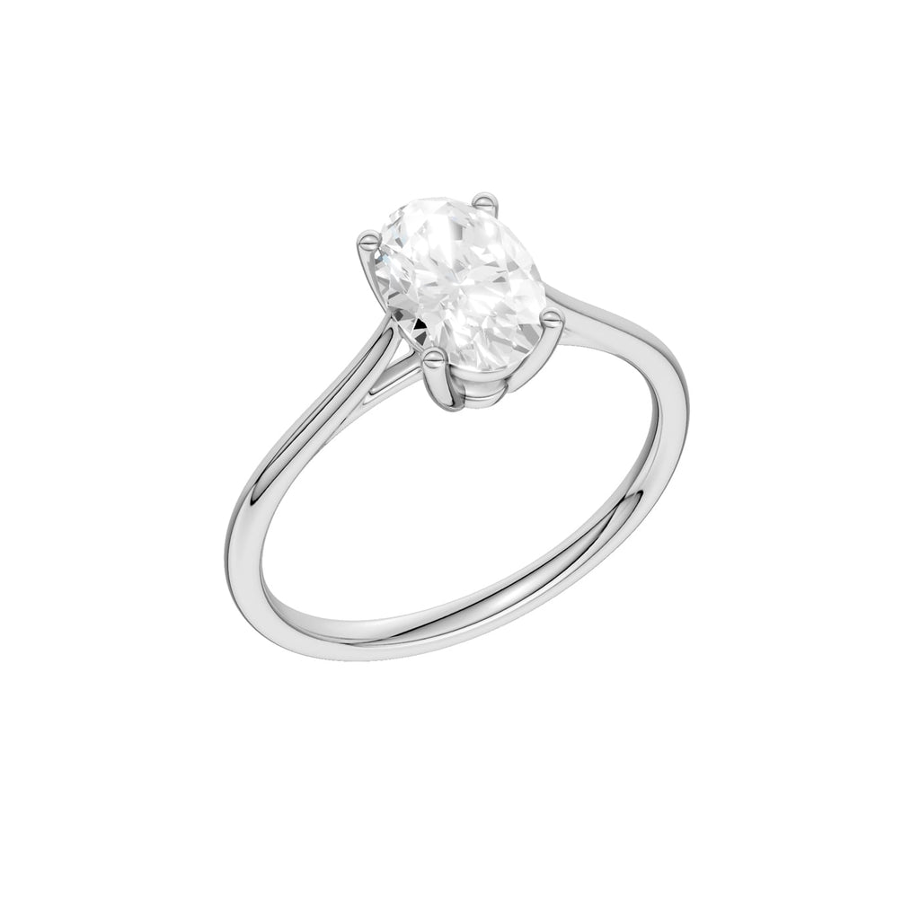 14K 1.00 CT Lab Grown Diamond Ring