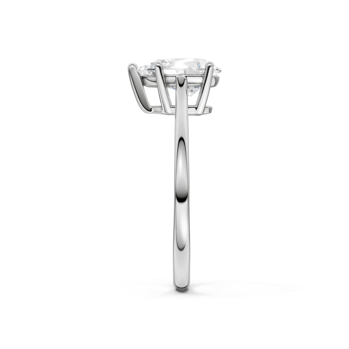 14K 1.00 CT Lab Grown Diamond Ring