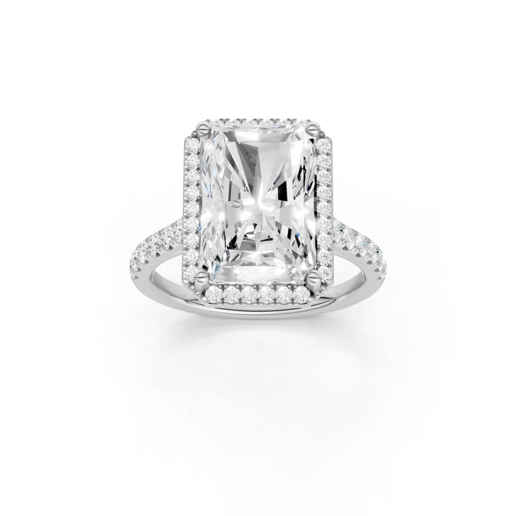 14K 5.50 CT Lab Grown Diamond Ring