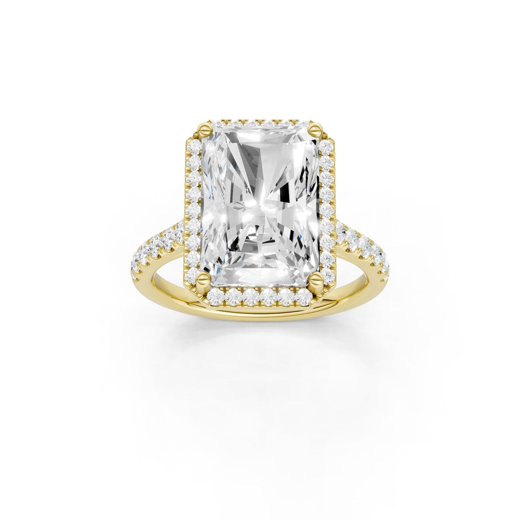 14K 5.50 CT Lab Grown Diamond Ring