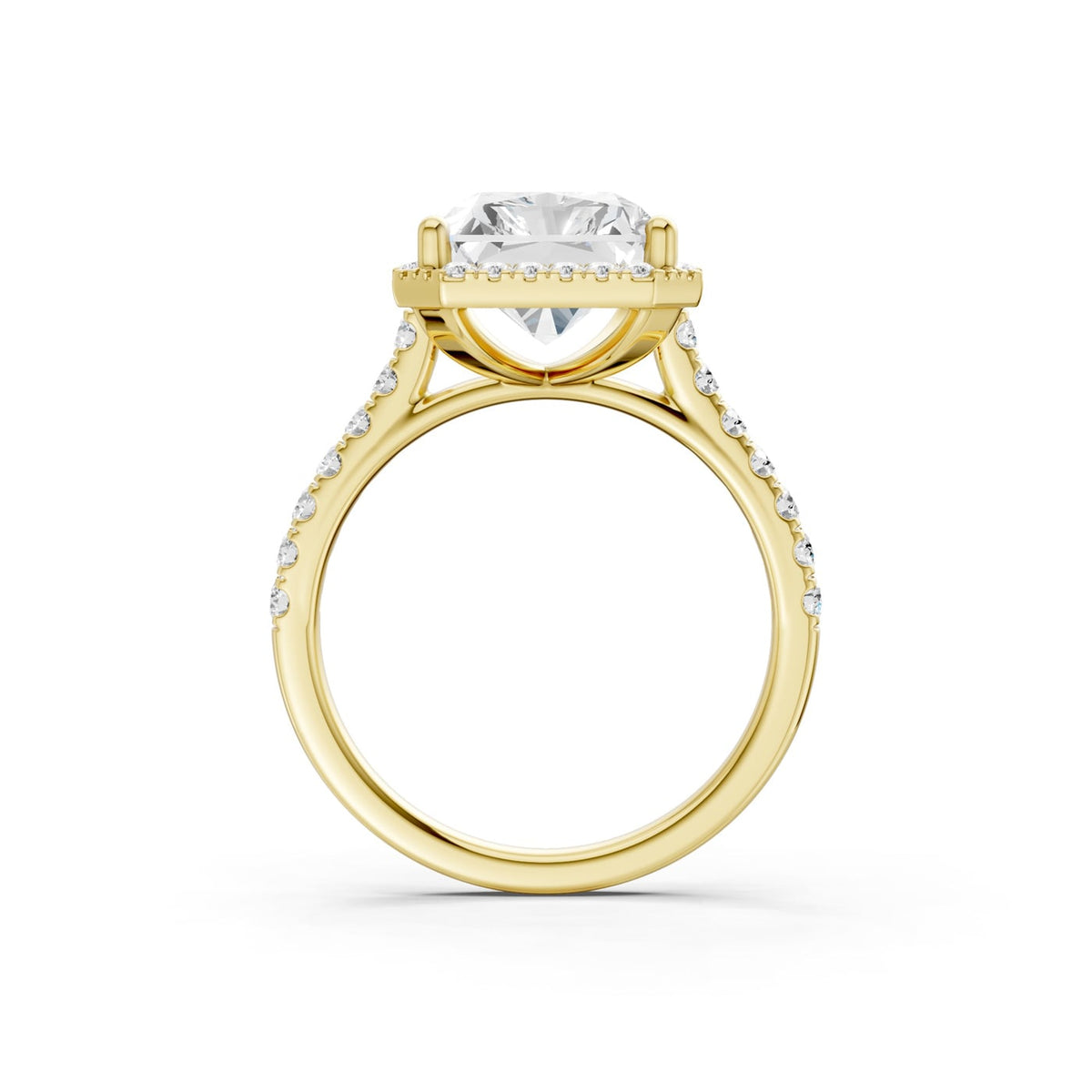 14K 5.50 CT Lab Grown Diamond Ring