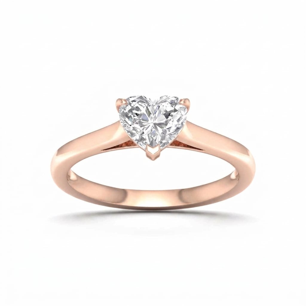 14K 1.00 CT Lab Grown Diamond Ring
