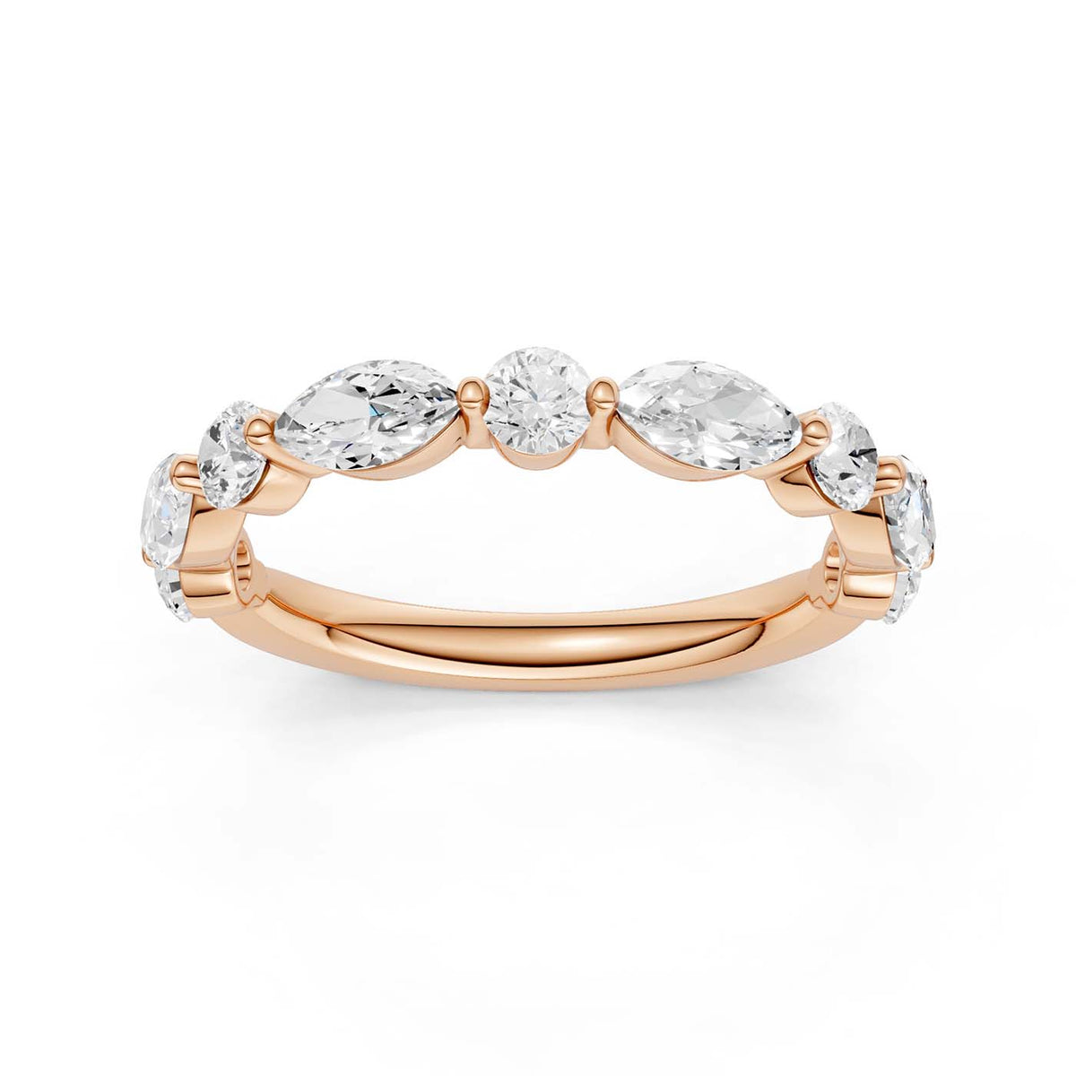 14K 1.00 CT Lab Grown Diamond Band