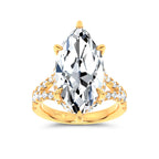 14K 11.62 CT Lab Grown Diamond Ring