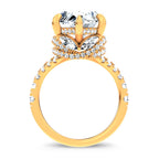 14K 11.62 CT Lab Grown Diamond Ring