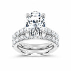 14K 7.00 CT Lab Grown Diamond Bridal Set