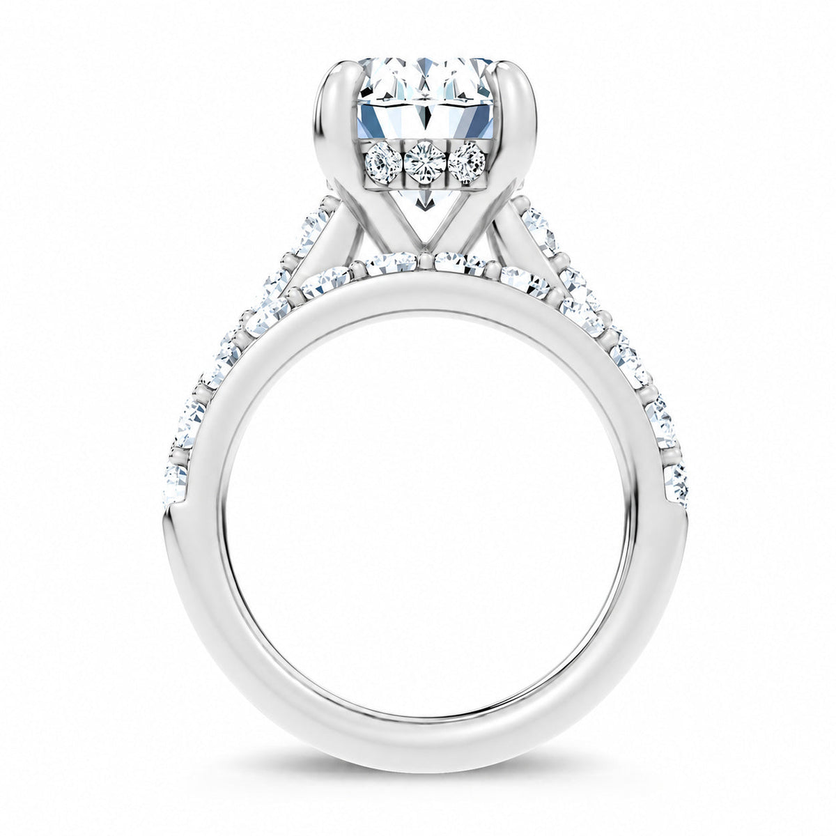 14K 7.00 CT Lab Grown Diamond Bridal Set
