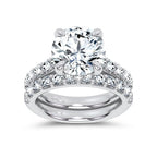 14K 7.00 CT Lab Grown Diamond Bridal Set