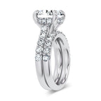 14K 7.00 CT Lab Grown Diamond Bridal Set