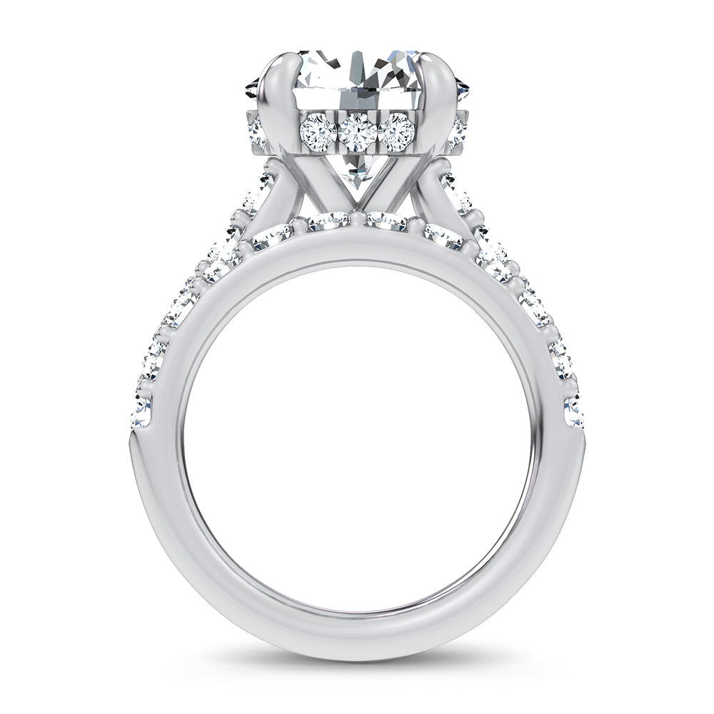 14K 7.00 CT Lab Grown Diamond Bridal Set